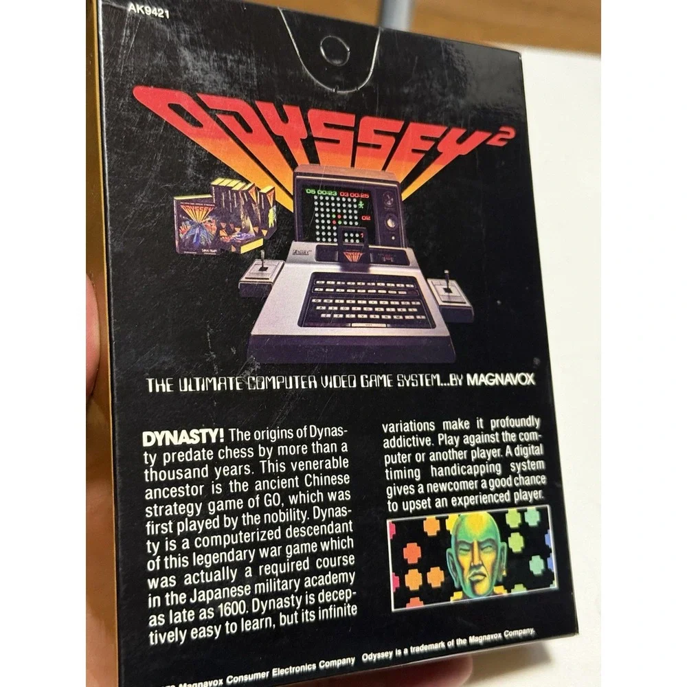 Dynasty! - Magnavox Odyssey 2 - With Manuals And Box